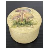 Small vintage mushroom jar w/ lid