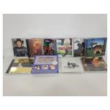 Collection of country music CDs