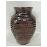 Earthenware beehive glazed pottery jug