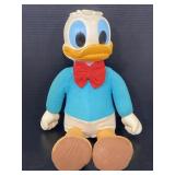 1975 Donald Duck rubber head plush doll