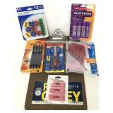 Lot of unopened office supplies