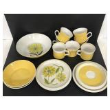 Vintage mikasa light n lively dishes & cups
