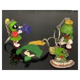 Marvin the Martian keychain collection