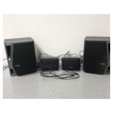 Vintage Aiwa Twin Duct 3Way Bass Speaker System