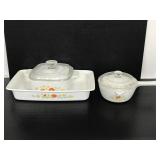 Vintage Corning Ware wildflower lot