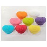 Eight Jelly Belly suction jelly beans