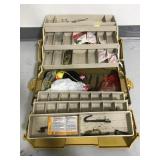 Plano tackle box full of fishing goodies