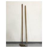 Yard edger and ho combo