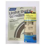 Two assorted packages of sanding paper