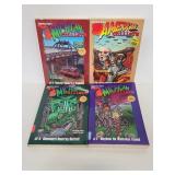 Four Michigan Chillers books