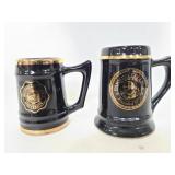 Michigan State & Parsons College mini mugs