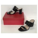 Pair of Kelly & Katie black heeled sandals