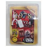 1978 Trivia challenge cards