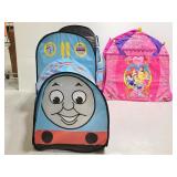 Thomas the Train and Disney princess kids tents