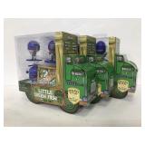 3 little green men soldier play sets