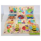 Lot of 13 kids puzzles