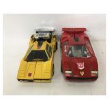 Two vintage GI Transformers from 1984