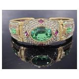 Heidi Daus crystal cuff bracelet