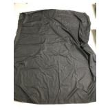 Large black vinyl grill cover