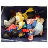 Collection of stuffed animals