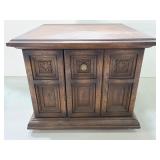 Solid wood side of coffee table