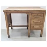 Antique wood desk