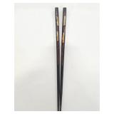 Pair of wood chop sticks
