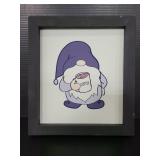 Gnome coffee wall art