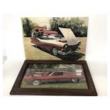 Pictures of vintage Ford and Chevy vehicles