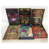 Six young adult thiller fiction books