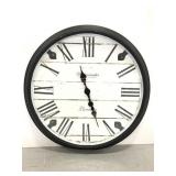 Large wall clock rustic style