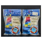 Two new 15ft dock-line boat ropes