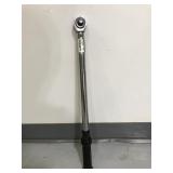 Ratcheting wrench breaker bar combo