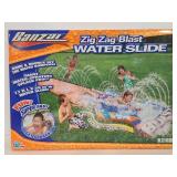Banzai zig zag blast water slide