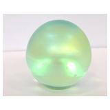 Mermaid glass paperweight