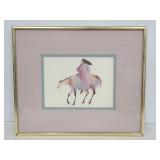 Watercolor Earth Healer print