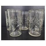 Vintage Anchor Hocking atomic burst glasses