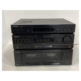 Pioneer AM/FM/Cassette Deck amplifier stereo