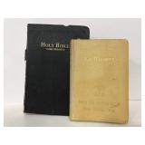 Holy bible and New Testament combo lot