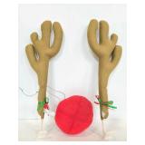 Rudolph the red nose reindeer vehicle decoration