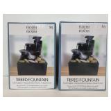 Two Room 2 Room Tiered Fountains