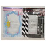 Three photo frame cards for pictures