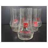 Set of 6 vintage 7UP The Uncola glasses