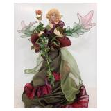 Earthy tree topper angel