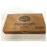 Pardon cigars wooden cigar box