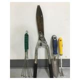 Yard work garden tool combo lot