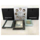 Lot of six assorted picture frames