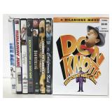 Eight DVD combo lot