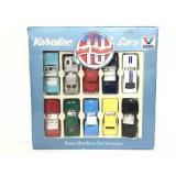 New vintage Valvoline die cast most wanted car set