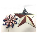 Stars & Stripes yard art